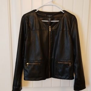 Womens leather jacket